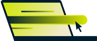 Network Lock zaustavlja internet saobraćaj kada god se smanji brzina VPN konekcije. Svetleća lampica na bezbednom laptopu.